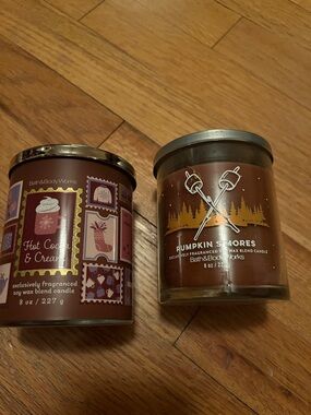 Bath & Body Works Pumpkin S'mores Brown Scented Soy Candle price firm